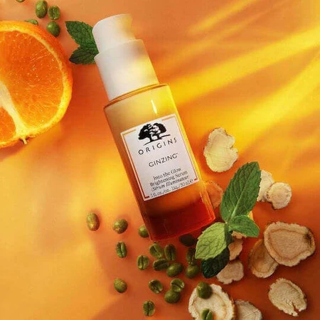 Origins GinZing Увлажняющая сыворотка для лица с витамином C и AHA для осветления и тонизирования 30 мл: цены и характеристики
