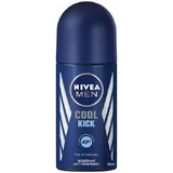 Nivea Чоловічий дезодорант-антиперспірант Cool Kick Дезодорант-рулон 48 год 50мл