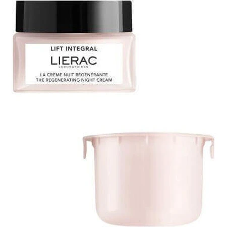 Lierac Lift Integral Refill Антивіковий і тонізуючий нічний крем для обличчя з гіалуроновою кислотою 50 мл: ціни та характеристики
