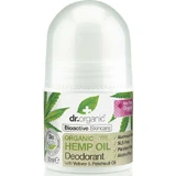Dr.Organic Hemp Oil Конопляна олія Конопляна олія Натуральний дезодорант-рулон без алюмінію 50мл