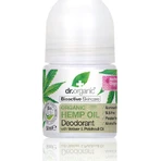 Dr.Organic Hemp Oil Конопляна олія Конопляна олія Натуральний дезодорант-рулон без алюмінію 50мл: ціни та характеристики