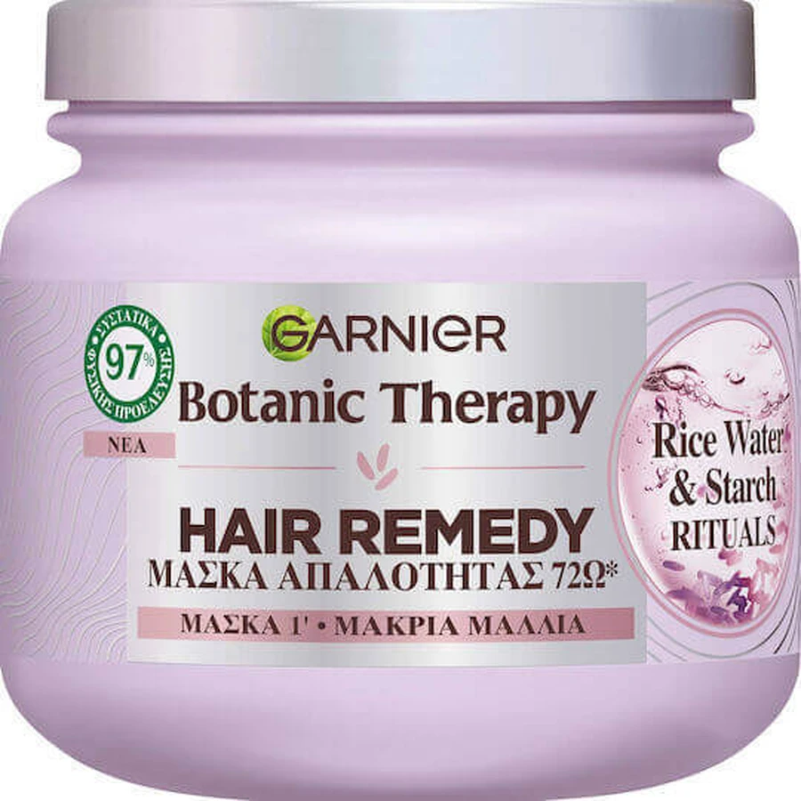 Garnier Рисова вода та крохмаль Rituals Rituals Shine Shine Shine Shine Маска для волосся 340 мл: ціни та характеристики