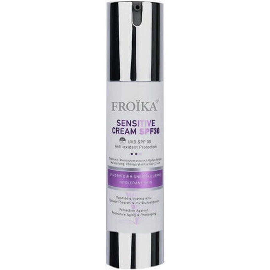 Froika Sensitive Дневной увлажняющий крем для лица SPF30 с коллагеном и пептидами 50 мл: цены и характеристики