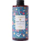 Blue Scents Увлажняющий лосьон для тела с малиной и ванилью для сухой и чувствительной кожи 300 мл