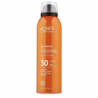 Korff Сонцезахисна олія для тіла та волосся Sun Secret Spray SPF30 200 мл