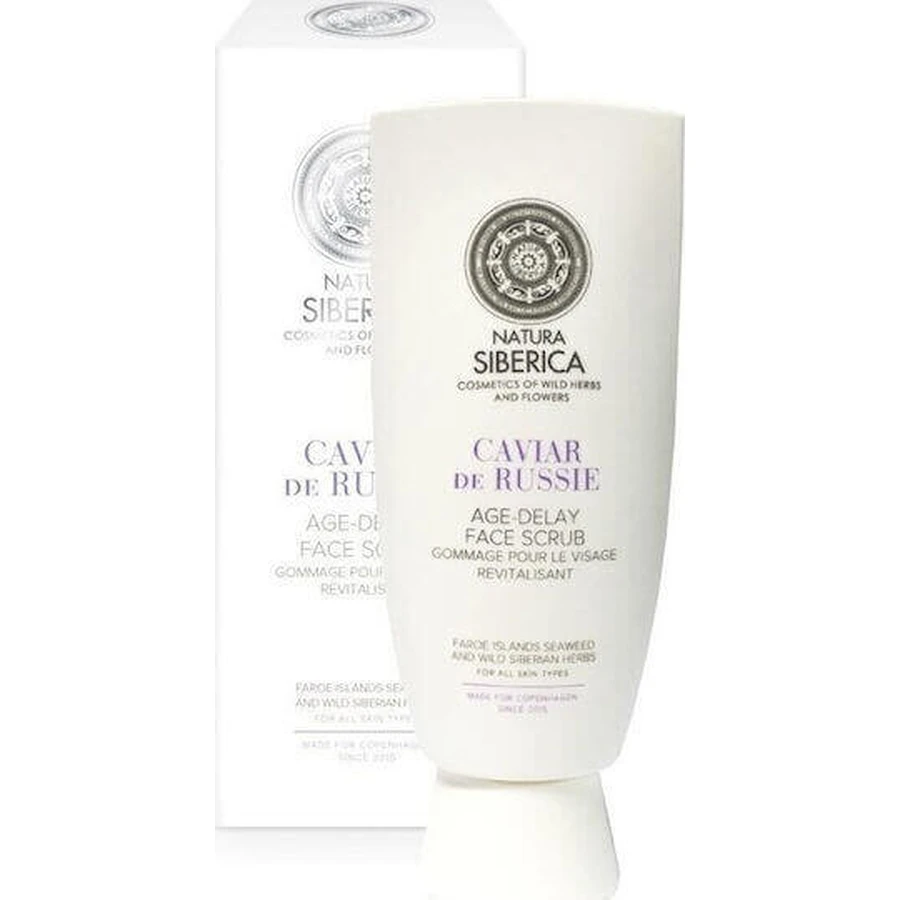 Скраб для обличчя Natura Siberica Copenhagen Caviar de Russie проти старіння 100 мл: ціни та характеристики