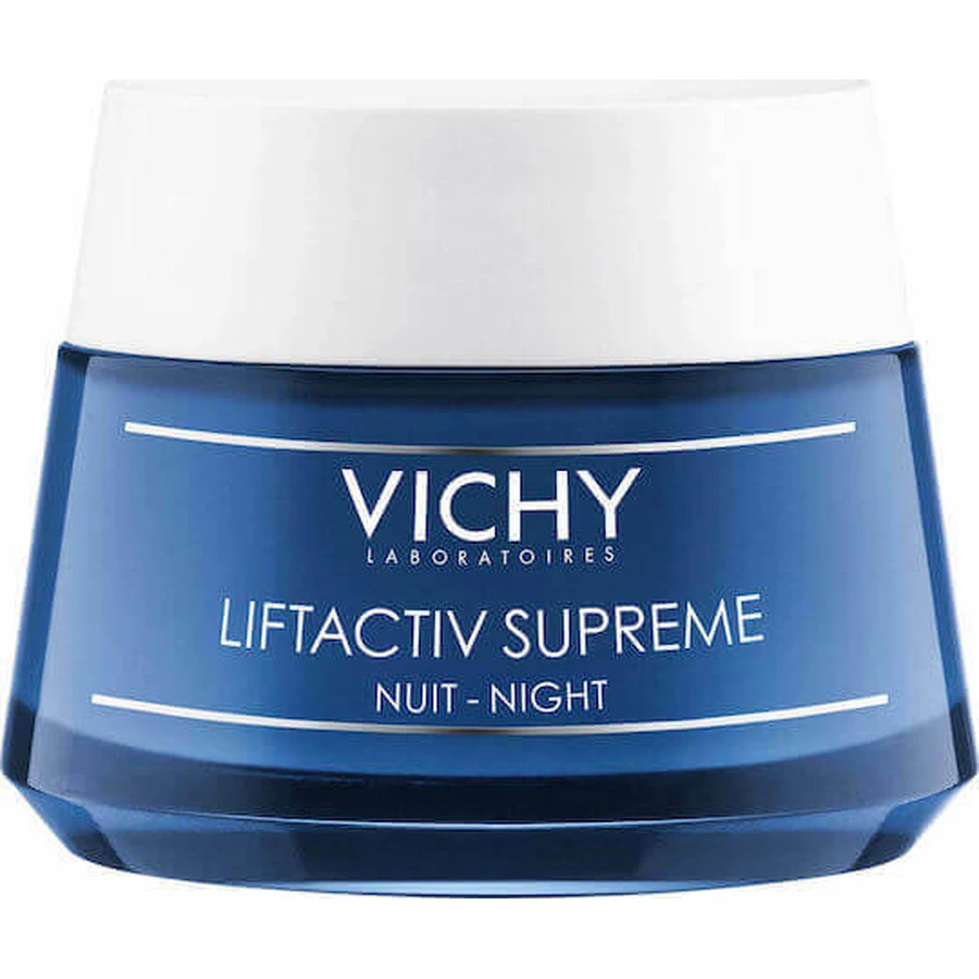 Vichy Liftactiv Supreme Антивозрастной и тонизирующий ночной крем для лица 50 мл: цены и характеристики