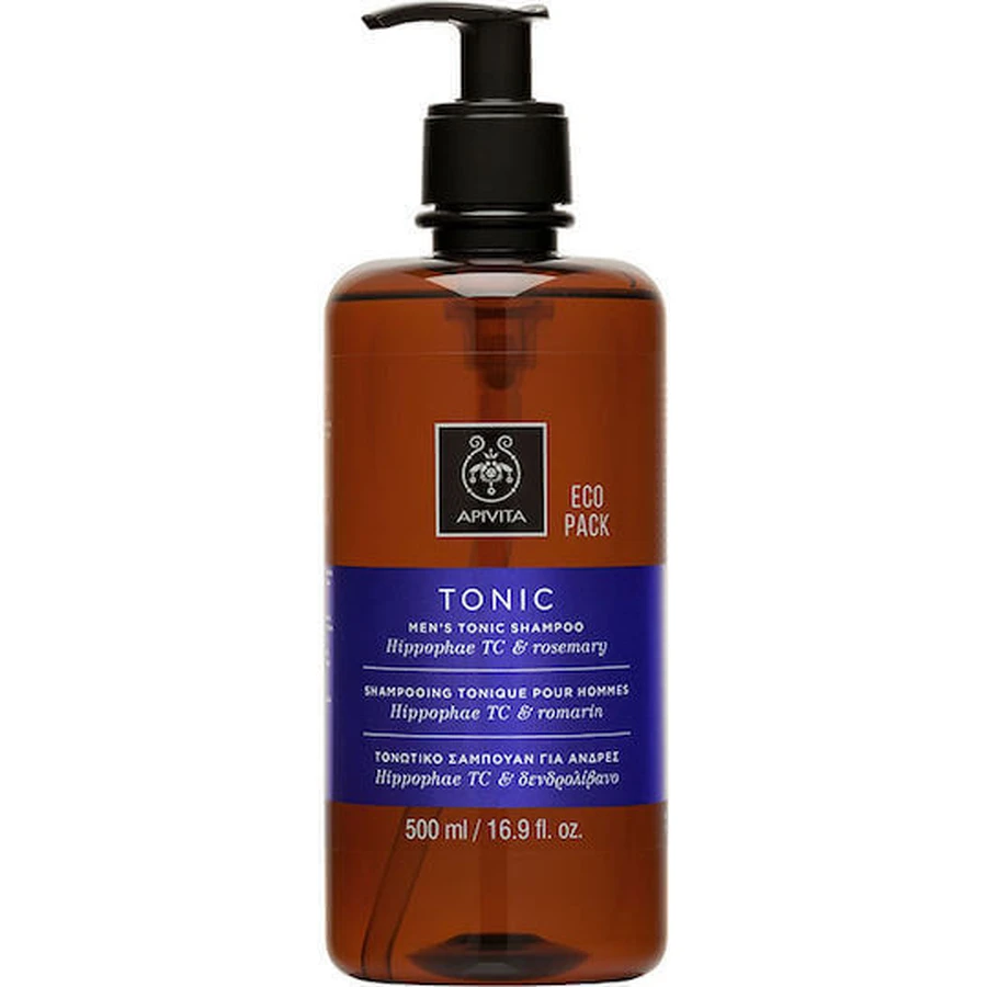Apivita Men's Tonic Hippophae TC & Rosemary Hair Loss Shampoo For All Hair Types 500ml: цены и характеристики