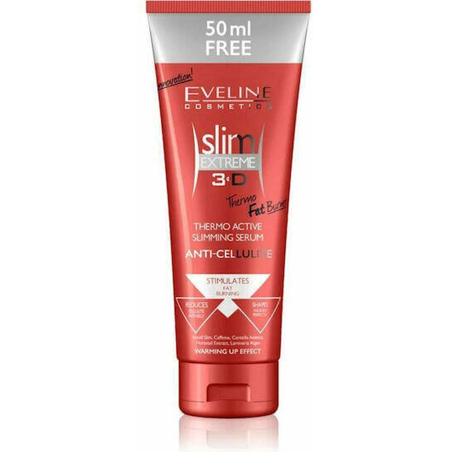 Eveline Slim Slim Extreme 3D Олія для схуднення та боротьби з целюлітом / Схуднення / Жироспалювач для сідниць від целюліту 250мл Термальний жироспалювач для сідниць від целюліту: ціни та характеристики