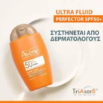 Eau Thermale Avène Ultra Fluid Perfector Водостойкий крем для лица SPF50+ с пигментом 50 мл: цены и характеристики