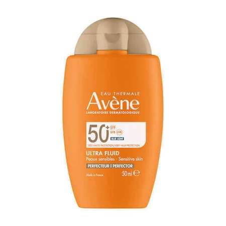 Eau Thermale Avène Ultra Fluid Perfector Водостойкий крем для лица SPF50+ с пигментом 50 мл: цены и характеристики