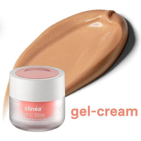 Clinea Tint n' Glow Light Tint n' Glow Light Антивозрастной и осветляющий цветной дневной гель для лица с ниацинамидом и пребиотиками 50 мл: цены и характеристики