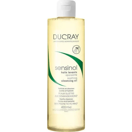 Ducray Sensinol Заспокійлива очищувальна олія для тіла Ducray Sensinol Заспокійлива очищувальна олія для тіла, що підходить для атопічної шкіри 400 мл: ціни та характеристики