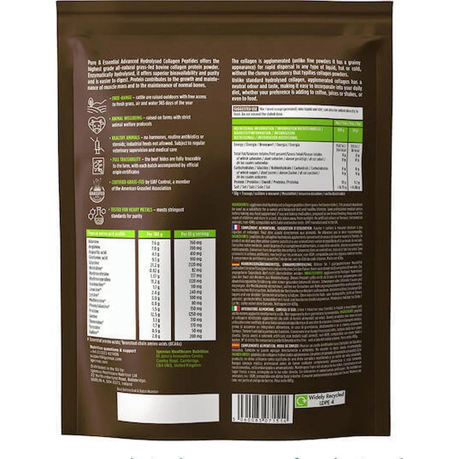 iGennus Pure Essential Essential Advanced Hydrolysed Collagen Peptides 400гр: цены и характеристики