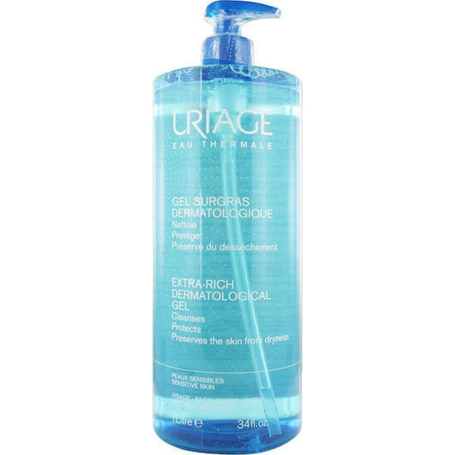Uriage Eau Thermale Гель для снятия макияжа с лица 1000 мл: цены и характеристики