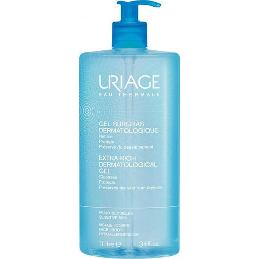 Uriage Eau Thermale Гель для снятия макияжа с лица 1000 мл: цены и характеристики