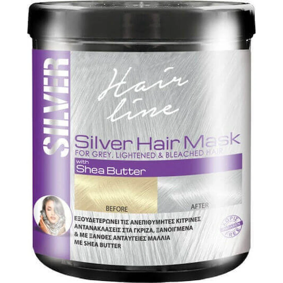 Маска для волосся Yanni Extensions Silver Mask, що зберігає колір 1000 мл: ціни та характеристики