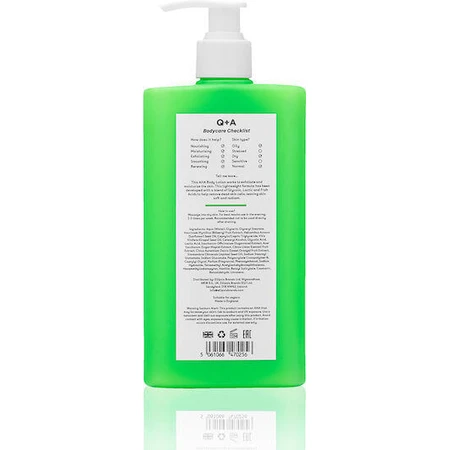 Q+A Natural Skincare Увлажняющий лосьон для тела 250 мл: цены и характеристики
