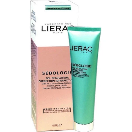Lierac Sebologie Sebologie 24-годинний регулюючий гель для обличчя проти пігментних плям з пребіотиками 40 мл: ціни та характеристики