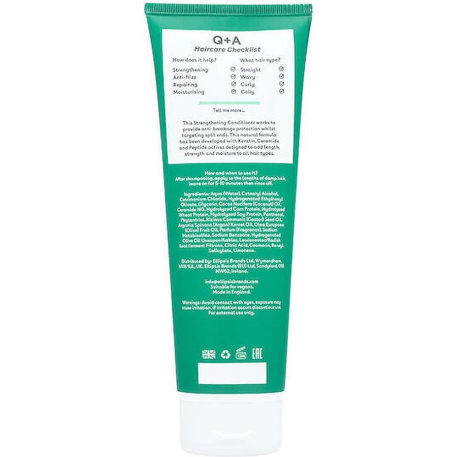 Q+A Natural Skincare Відновлювальний/живильний кондиціонер для пошкодженого волосся 250 мл: ціни та характеристики