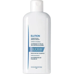 Ducray Elution Elution Dermo Защитный шампунь для чувствительной кожи головы против перхоти и выпадения волос для хрупких волос 200 мл
