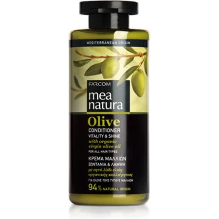 Farcom Mea Natura Olive Vitality & Shine Увлажняющий кондиционер для всех типов волос 300 мл: цены и характеристики
