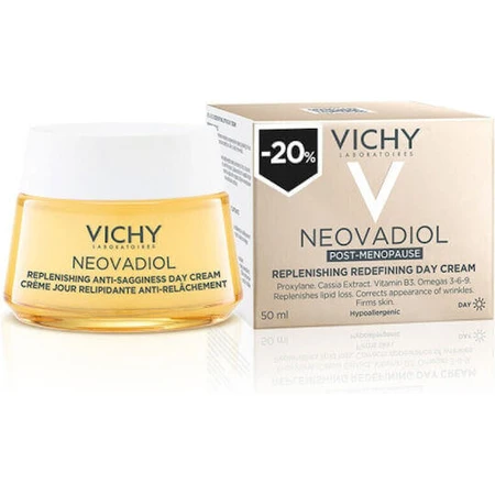 Vichy Neovadiol Neovadiol після менопаузи Насичений зволожуючий та омолоджуючий денний крем з колагеном для обличчя 50 мл: ціни та характеристики