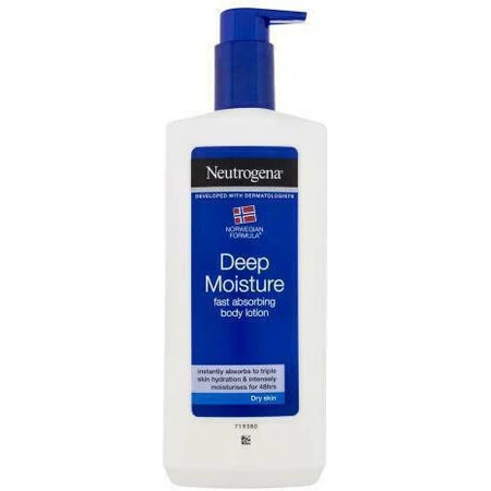 Зволожуючий лосьйон для тіла Neutrogena Deep Moisture для сухої шкіри 400 мл: ціни та характеристики