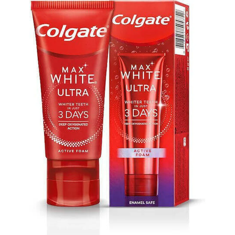 Colgate Max White Ultra Active Mousse 50 мл: цены и характеристики