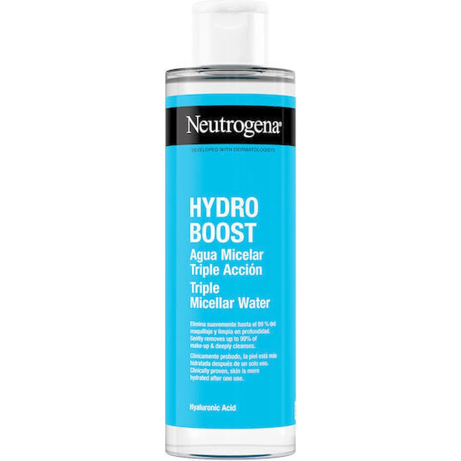 Міцелярна вода Neutrogena Hydro Boost для зняття макіяжу з обличчя 400 мл: ціни та характеристики