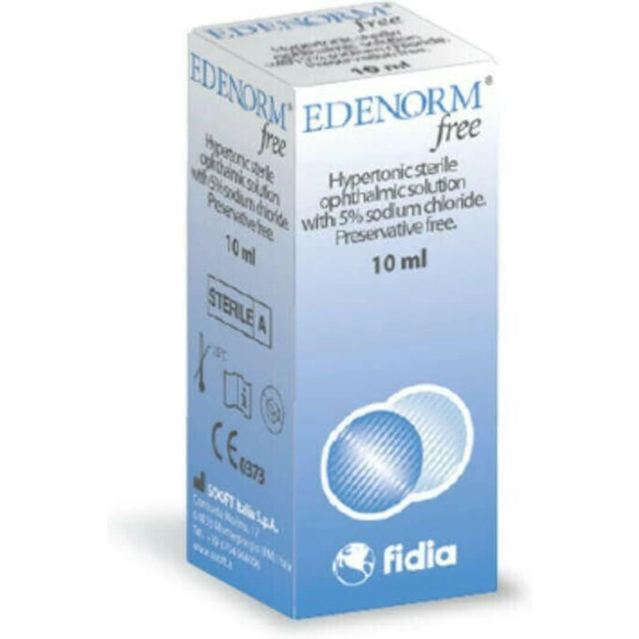 Fidia Pharmaceuticals Εdenorm Free Eye Drops for Dry Eyes 10ml: цены и характеристики