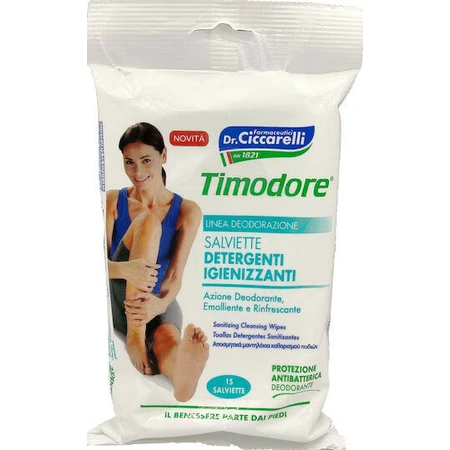 L'Officinale del Dottor Ciccarelli Timodore Дезодорант-серветки для очищення ніг 15 шт.: ціни та характеристики
