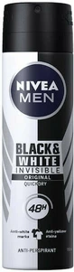 Nivea Чоловічий дезодорант-антиперспірант Nivea Men Invisible for Black &amp; White дезодорант-спрей 48 год 150 мл