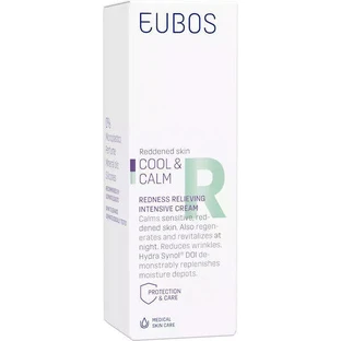 Eubos Cool & Calm Нічний крем для обличчя проти почервоніння з пантенолом 30 мл