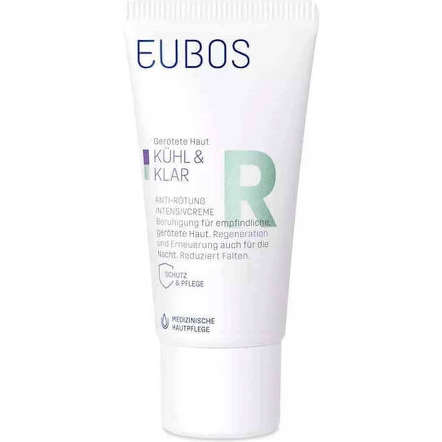 Eubos Cool & Calm Relieving Ночной крем для лица против покраснений с пантенолом 30 мл: цены и характеристики
