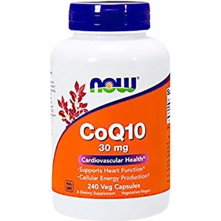 Now Foods CoQ10 30 мг 240 рослинних капсул