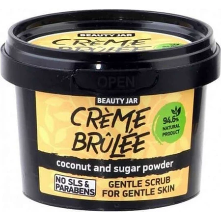 Скраб для обличчя Beauty Jar Creme Brulee Крем-брюле 120гр: ціни та характеристики
