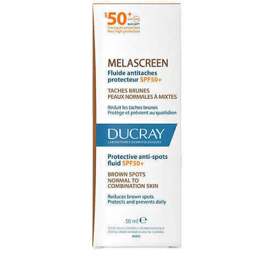 Ducray Melascreen Солнцезащитный лосьон для лица SPF50 50 мл: цены и характеристики