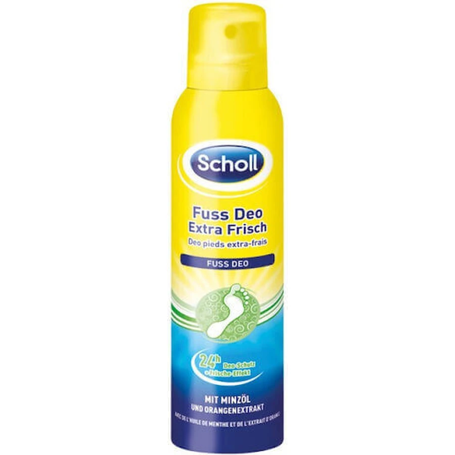 Дезодорант-спрей для ніг Scholl Fresh Step 24-годинний дезодорант для ніг 150 мл: ціни та характеристики