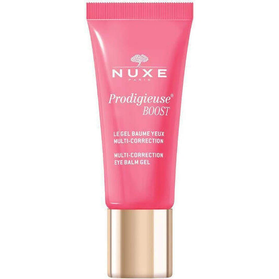 Nuxe Creme Prodigieuse Boost Eye Зволожуючий та регенеруючий гель для шкіри навколо очей з гіалуроновою кислотою 15 мл: ціни та характеристики