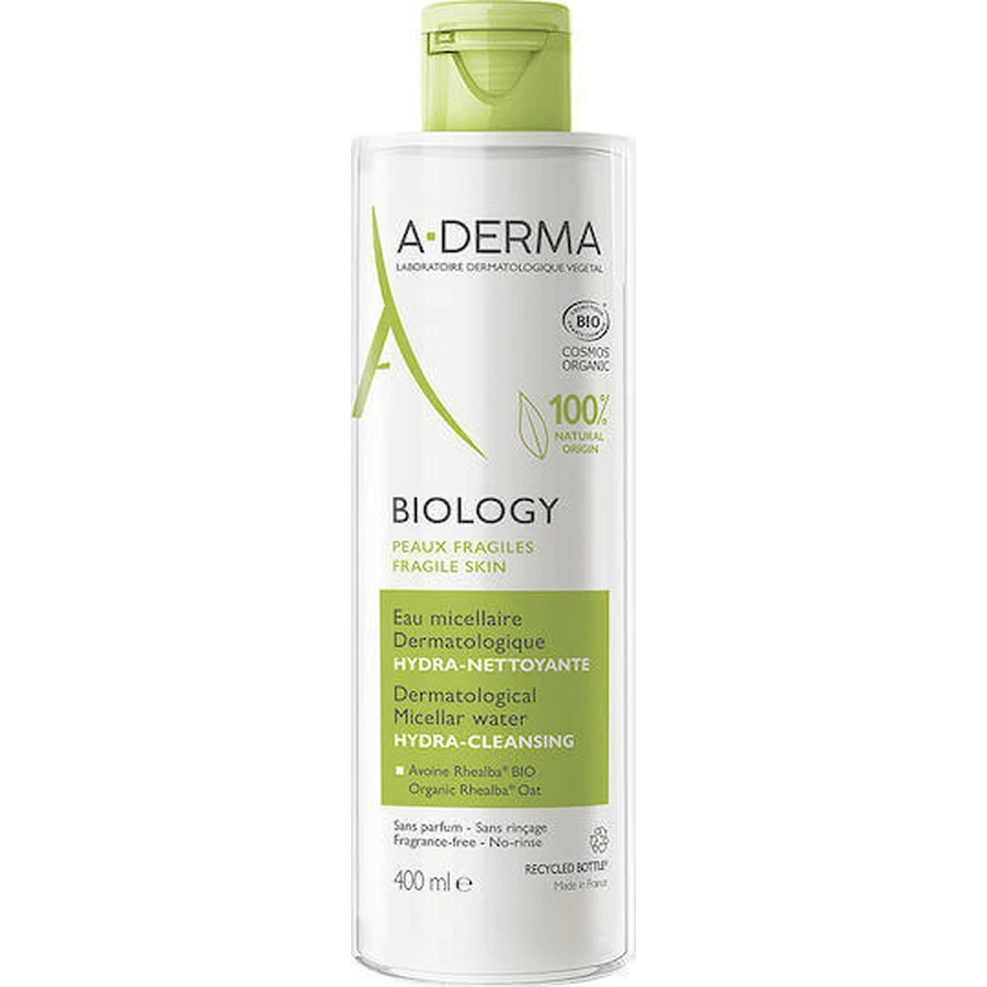A-Derma Biology Мицеллярная вода для снятия макияжа с лица 400 мл: цены и характеристики