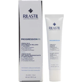 Rilastil Progression Rich Антивіковий денний крем для обличчя з гіалуроновою кислотою та колагеном 40мл