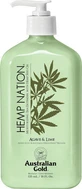Емульсія для тіла після засмаги з олією жожоба та ши 535мл Australian Gold Hemp Nation Agave & Lime After Sun Emulsion