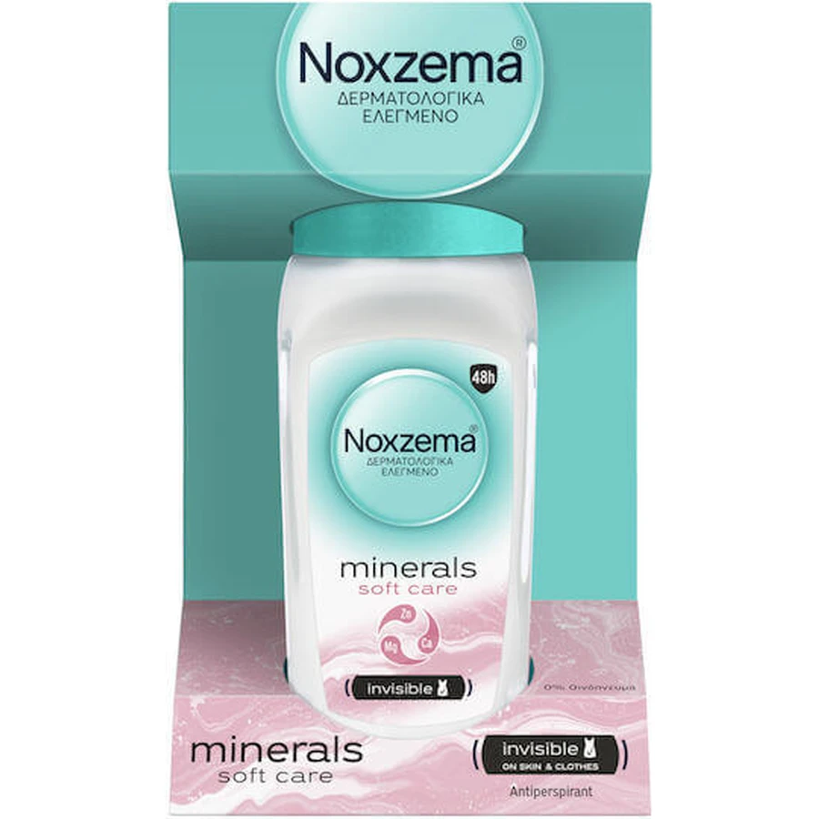 Дезодорант Noxzema Minerals Soft Care Дезодорант 48h Roll-On 50ml: ціни та характеристики
