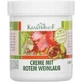Зволожуючий крем для ніг Krauterhof Red Vine Leaf з диким каштаном і листям червоної лози 100 мл