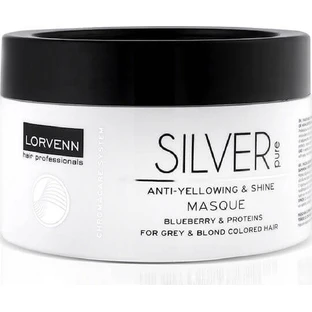 Lorvenn Silver Anti-Yellowing & Shine Colour Retaining Hair Mask 500 мл