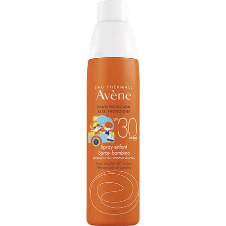 Eau Thermale Avene Водостойкий детский солнцезащитный крем-спрей SPF30 200 мл: цены и характеристики