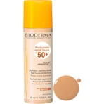 Мінеральний сонцезахисний крем для обличчя Bioderma Nude Touch SPF50 з золотистим пігментом 40 мл: ціни та характеристики
