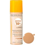 Bioderma Nude Touch Минеральный солнцезащитный крем для лица SPF50 с золотым пигментом 40 мл
