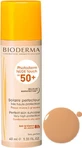 Bioderma Nude Touch Минеральный солнцезащитный крем для лица SPF50 с золотым пигментом 40 мл